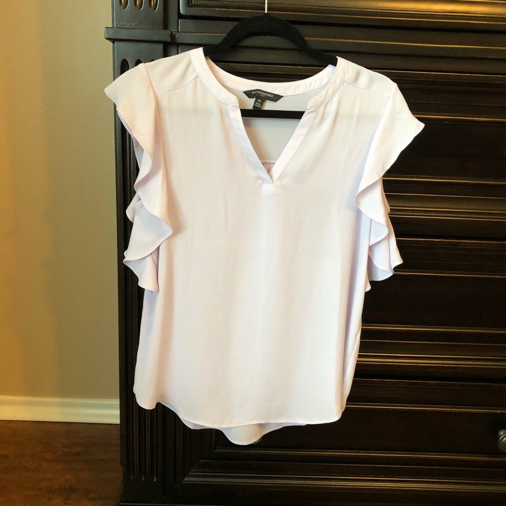 Lilac Banana Republic Work Top NWOT